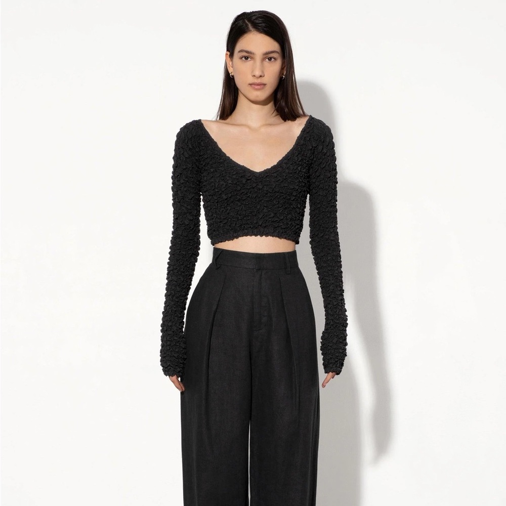 Mara Hoffman soma top in black size s